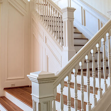 Painting or Staining Stairs & Railings