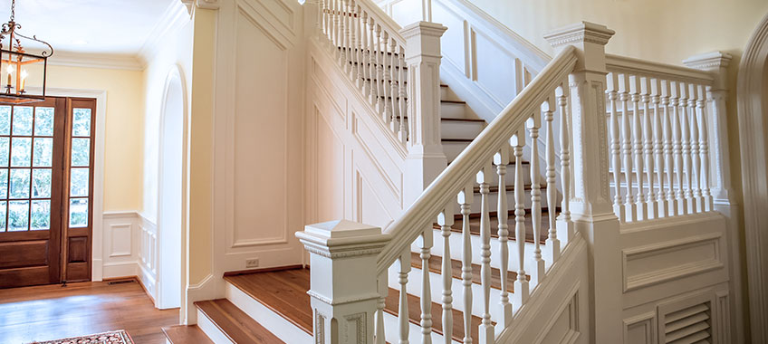 Painting or Staining Stairs & Railings