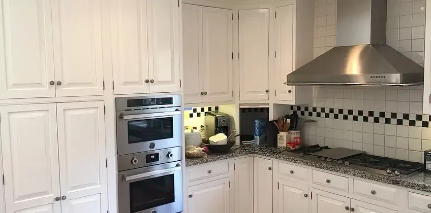 Interior Painting, White Kitchen