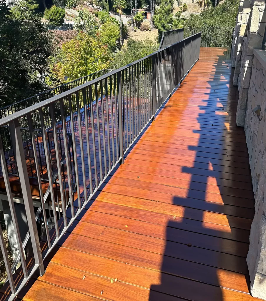 Natural Wood Refining: IPE Deck Restoration