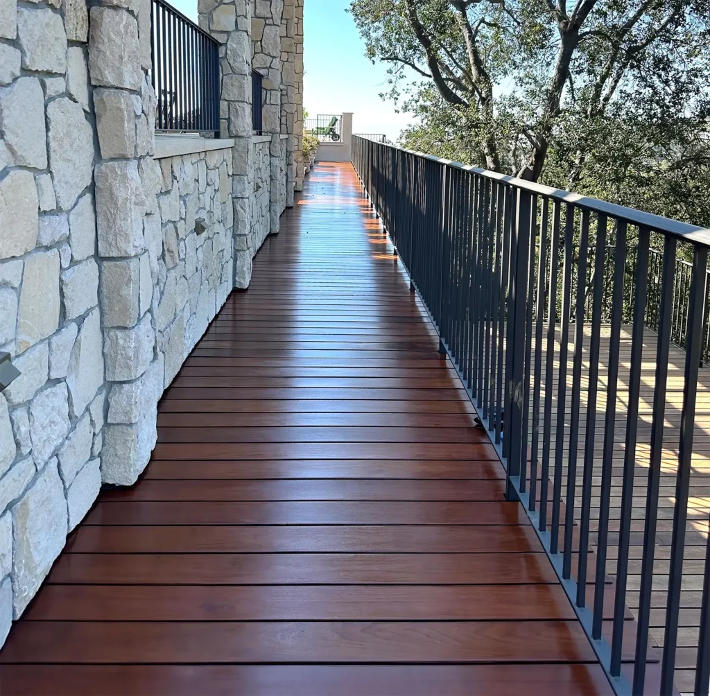 Natural Wood Refining: IPE Deck Restoration